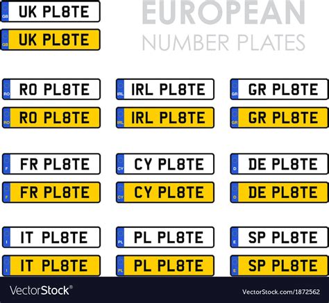 lv european number plate